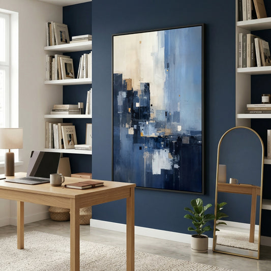 Kamer — Blue grid