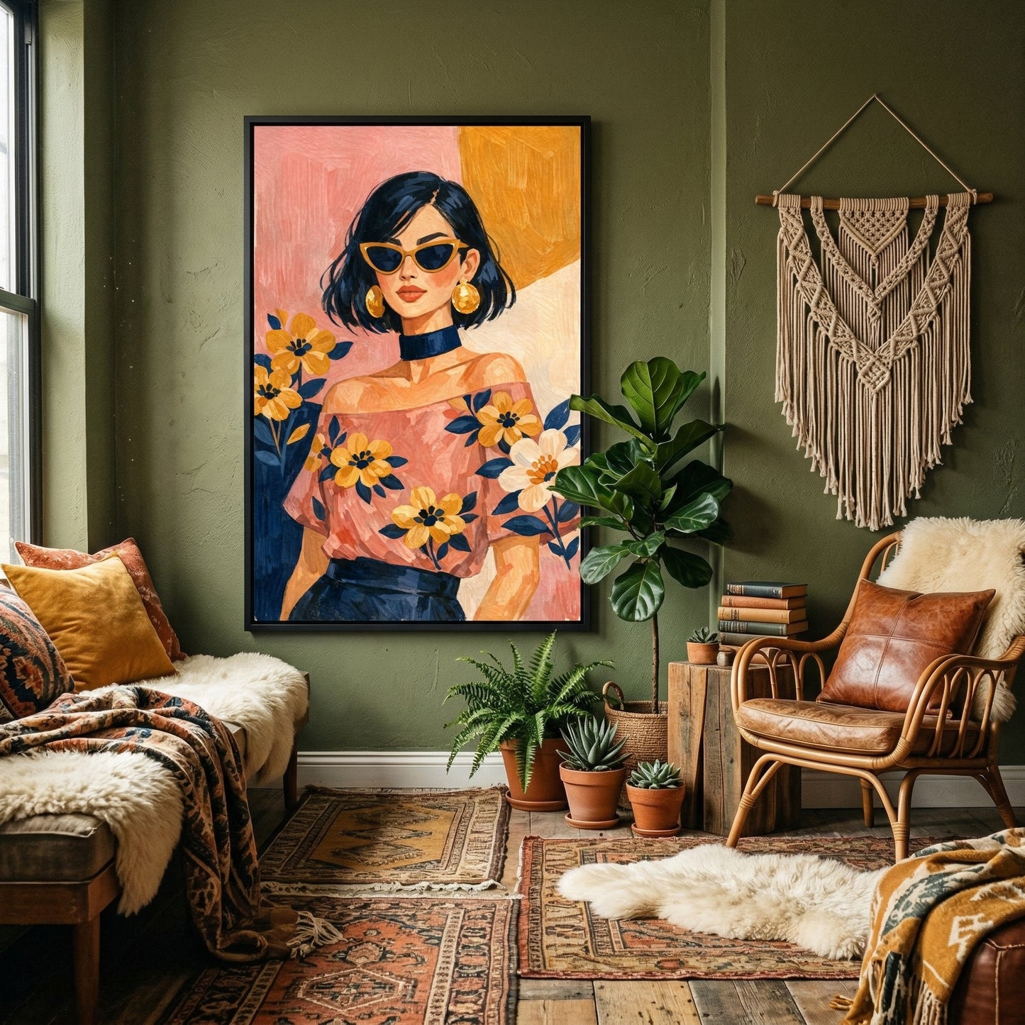 Kamer: Woonkamer bohemian · Zwarte baklijst