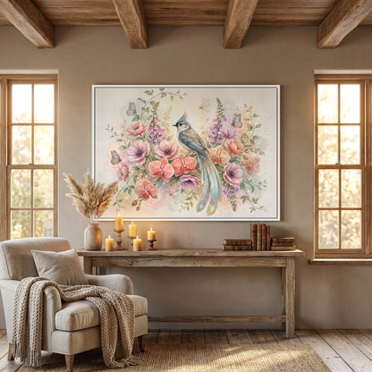Kamer — At dawn, the blue bird chose the orchids