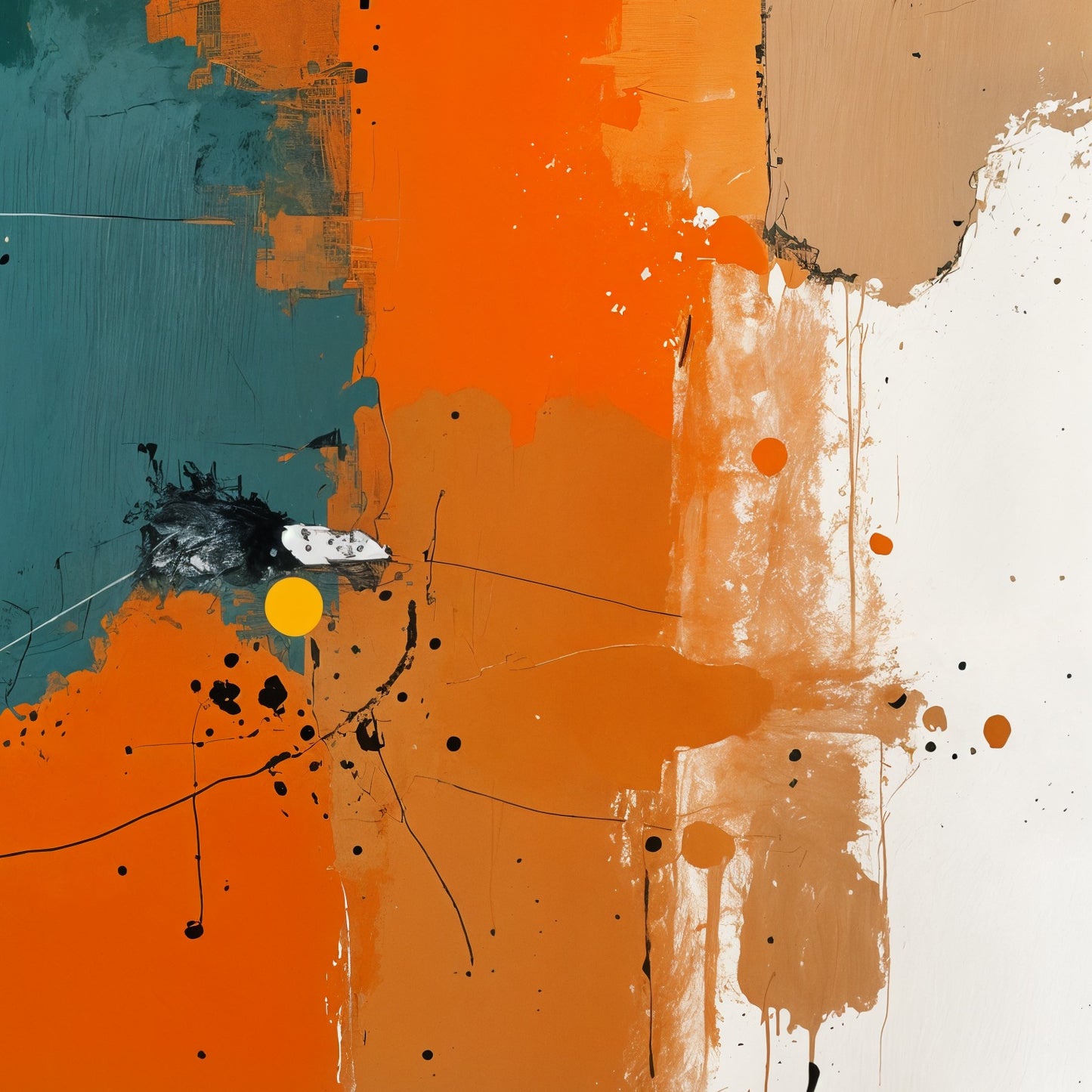 Rechts onder — Orange ledger