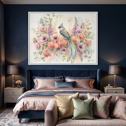 Kamer — At dawn, the blue bird chose the orchids