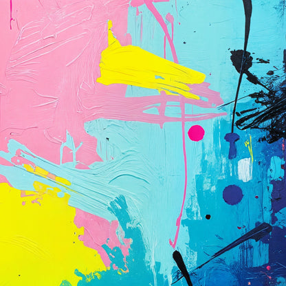Rechts boven — The night paint spilled