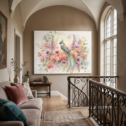 Kamer — At dawn, the blue bird chose the orchids