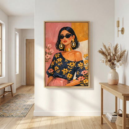 Kamer: Gang · Houtkleurige baklijst