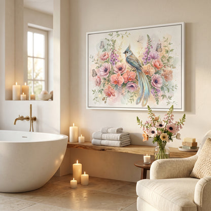 Kamer — At dawn, the blue bird chose the orchids