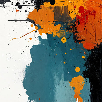 Links onder — Volt in orange