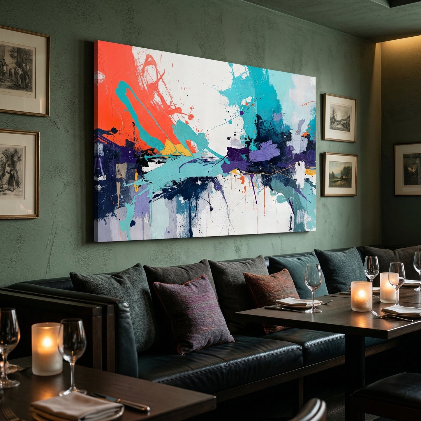 Kamer: Restaurant/Café · Geen lijst