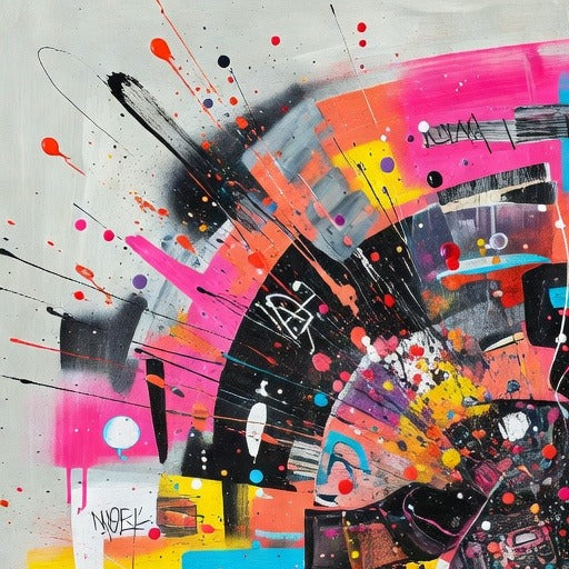 Links boven — Midnight on the crossroads of color