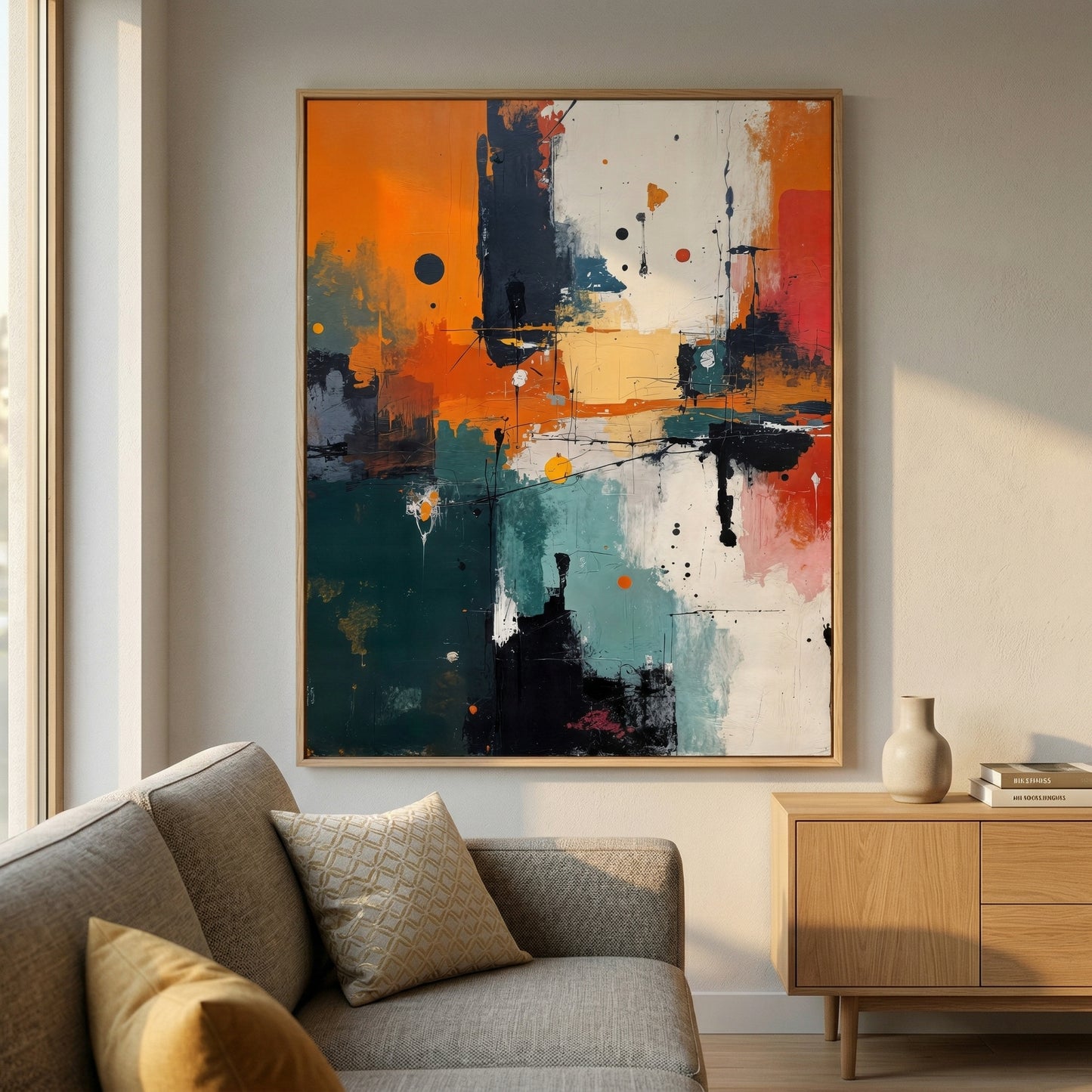 Kamer — When orange bleeds into quiet