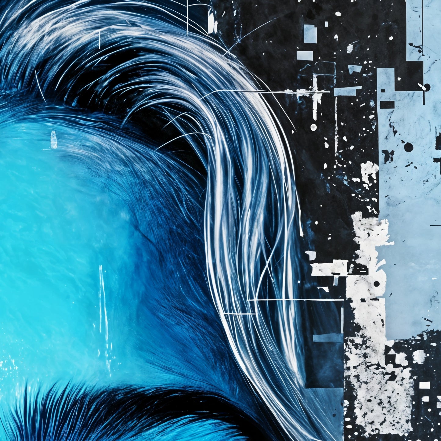 Zoom 2 — Cold paint, lacquer lips