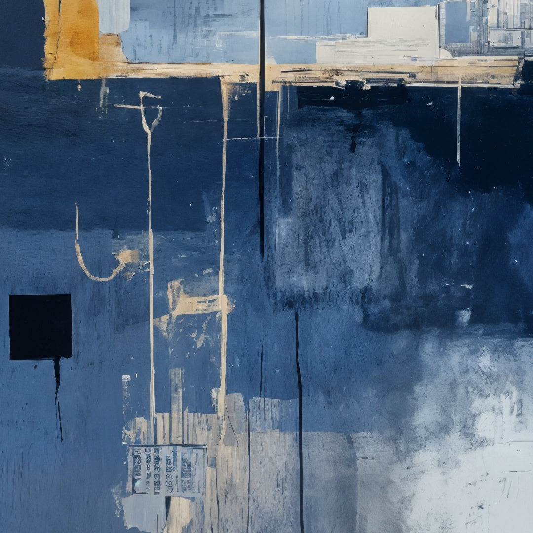 Detail 12 — Blue grid