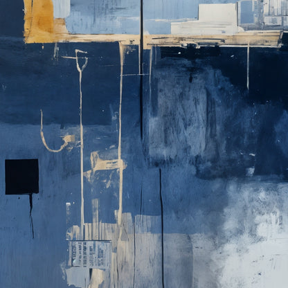 Detail 12 — Blue grid
