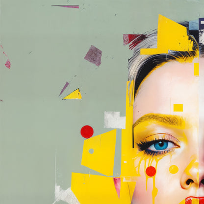 Links boven — Yellow whisper, blue scream