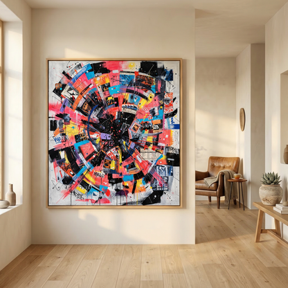 Kamer: Gang · Houtkleurige baklijst