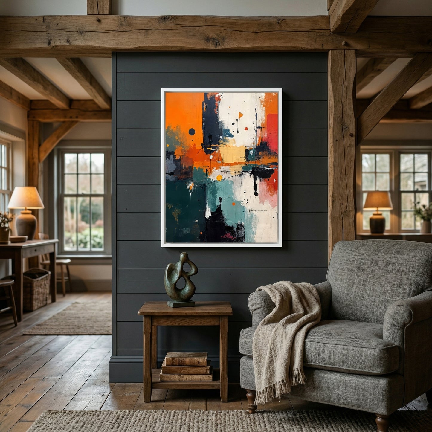 Kamer — When orange bleeds into quiet