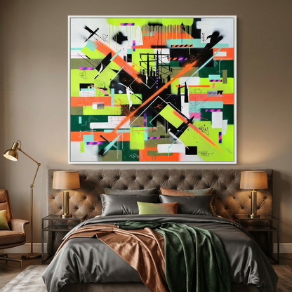 Kamer: Slaapkamer luxe · Witte baklijst