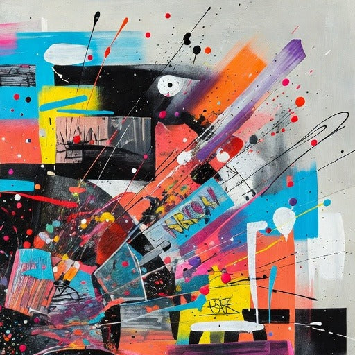 Rechts boven — Midnight on the crossroads of color