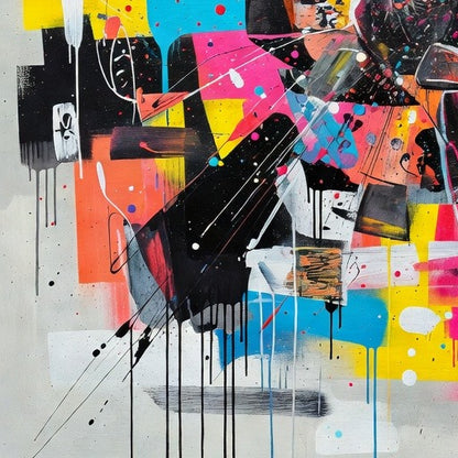 Links onder — Midnight on the crossroads of color