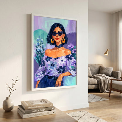 Kamer: Woonkamer modern · Witte baklijst