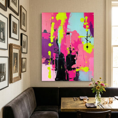 Melted into pink