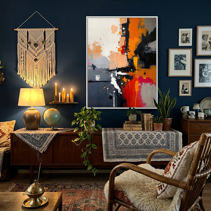 Kamer — Where the wall catches fire at noon