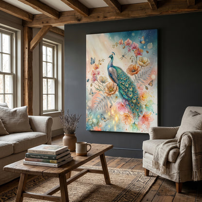 Kamer — Peacock in pastels