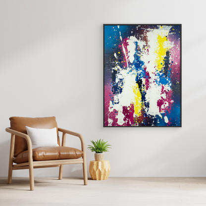 Canvas print: Stellar Burst (portrait)