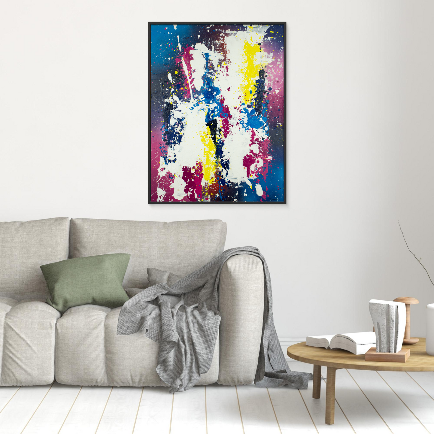Canvas print: Stellar Burst (portrait)