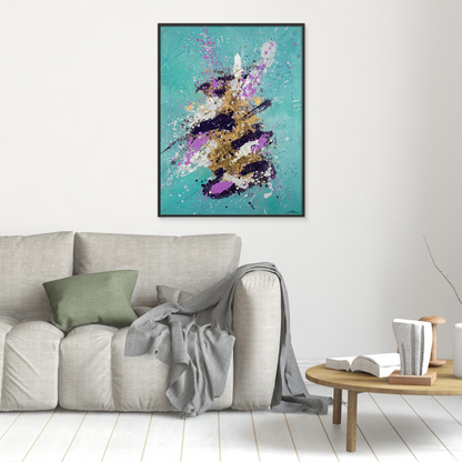 Canvas print: Celestial Whispers (portrait)