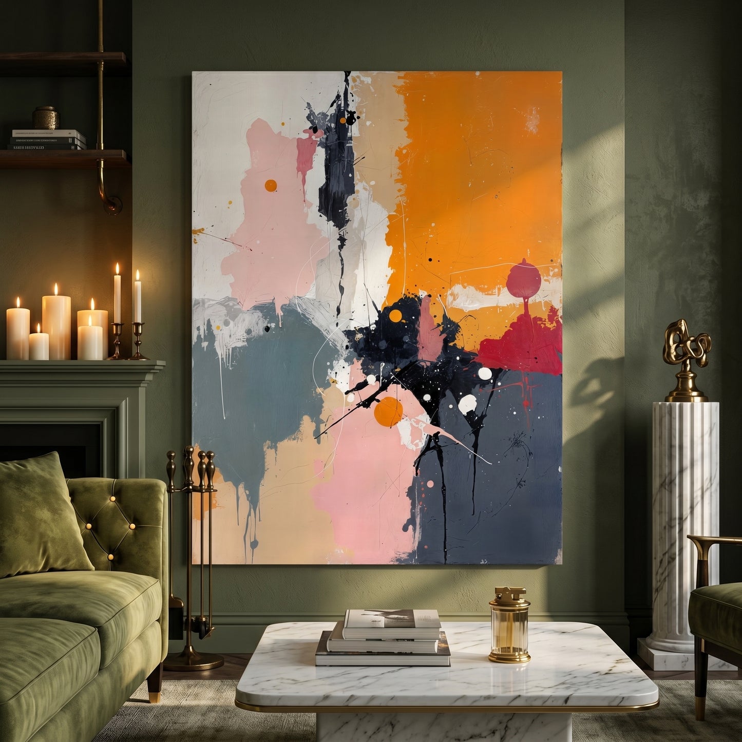 Kamer — At noon the paint gave way