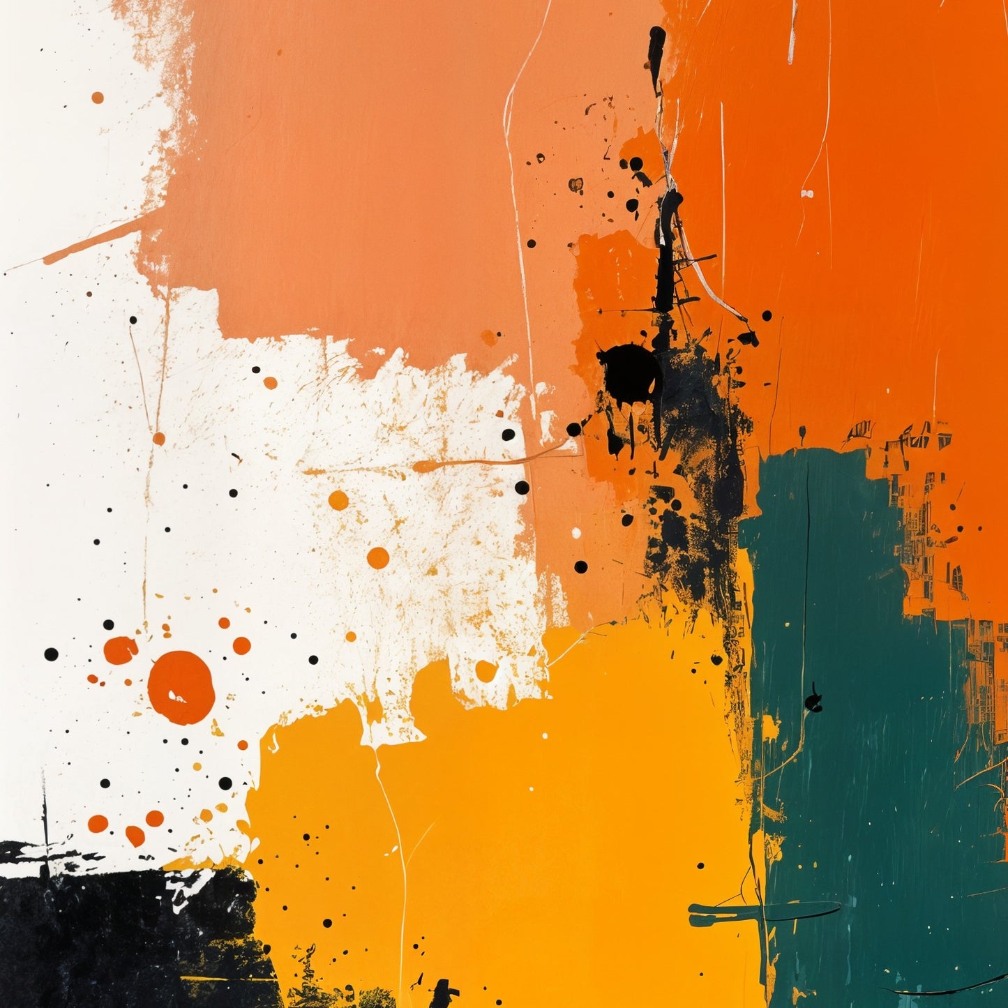 Links boven — Orange ledger