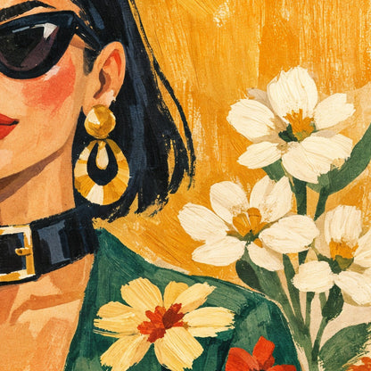 Rechts boven — Bold, bored, yet blooming