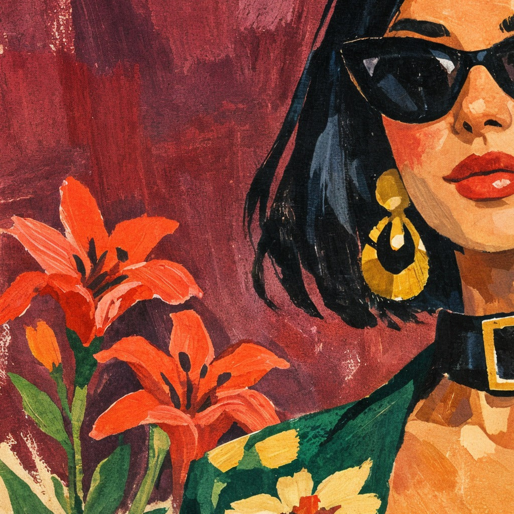 Links boven — Bold, bored, yet blooming