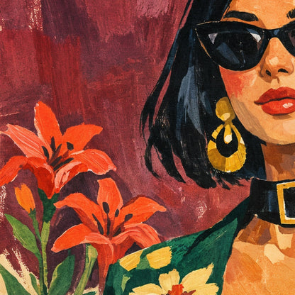 Links boven — Bold, bored, yet blooming