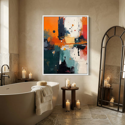 Kamer — When orange bleeds into quiet