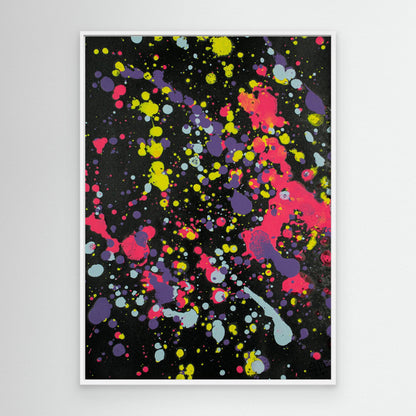 Colorful splashes