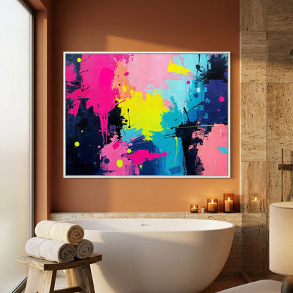 The night paint spilled
