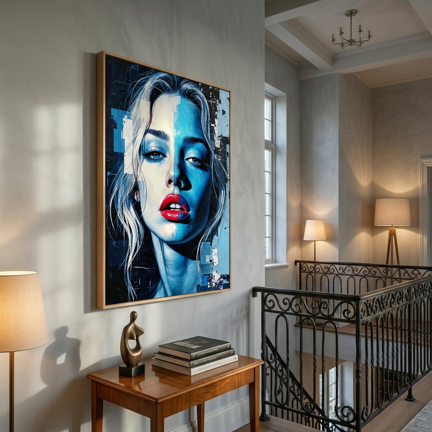 Kamer — Cold paint, lacquer lips