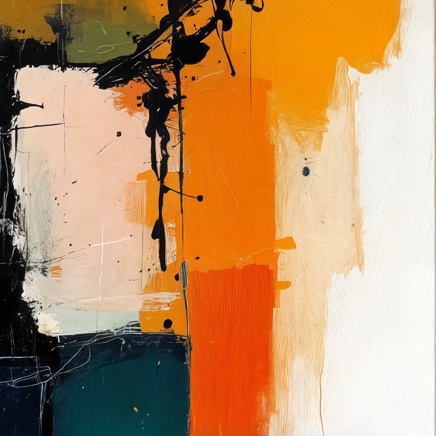 Rechts onder — Molten textures