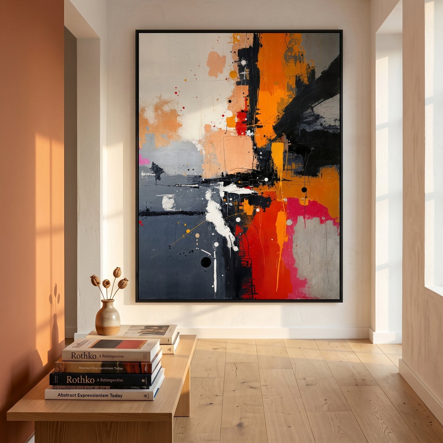 Kamer — Where the wall catches fire at noon