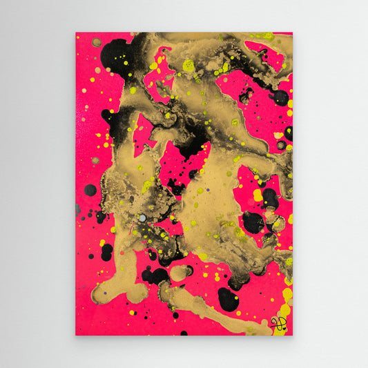 Golden splash