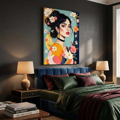Kamer — Silk skin, lacquer mouth