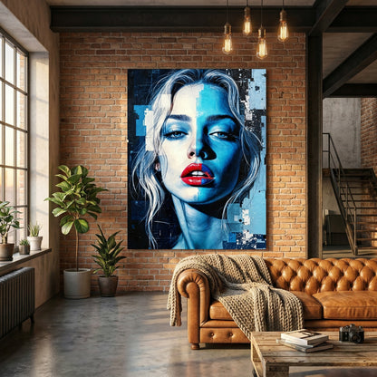 Kamer — Cold paint, lacquer lips