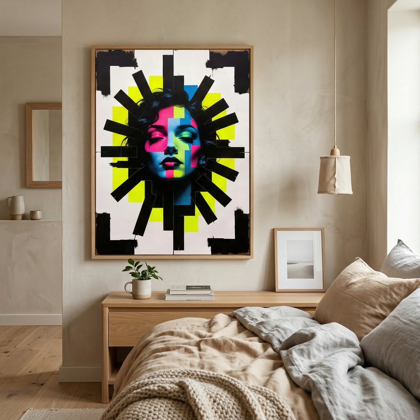 Kamer: Slaapkamer · Houtkleurige baklijst