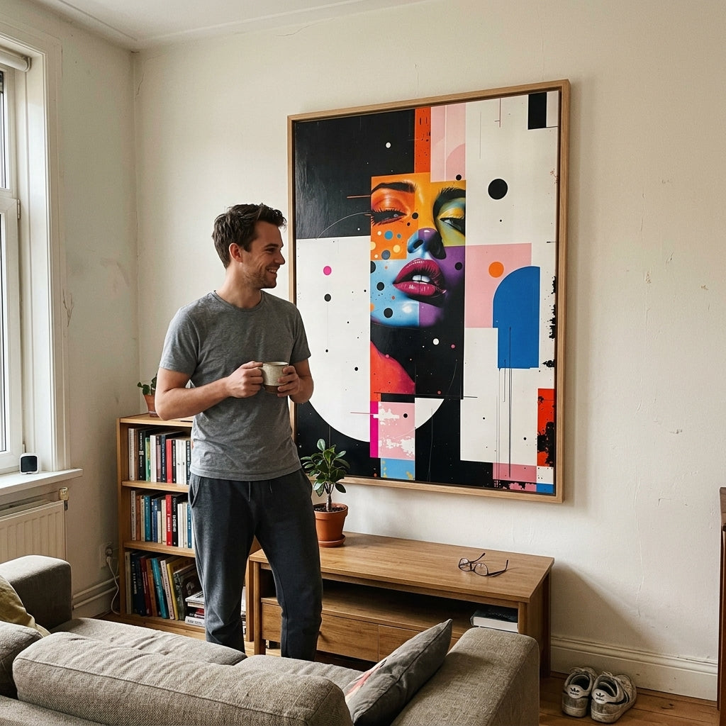 UGC: 🖼️ Bewonderen · Houtkleurige baklijst