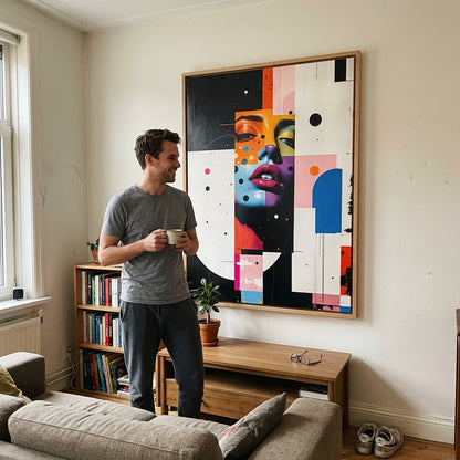 UGC: 🖼️ Bewonderen · Houtkleurige baklijst
