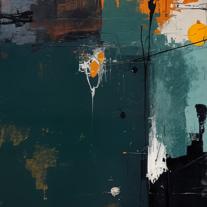 Links onder — When orange bleeds into quiet