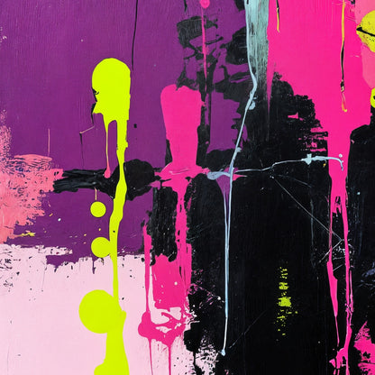 Links onder — Melted into pink