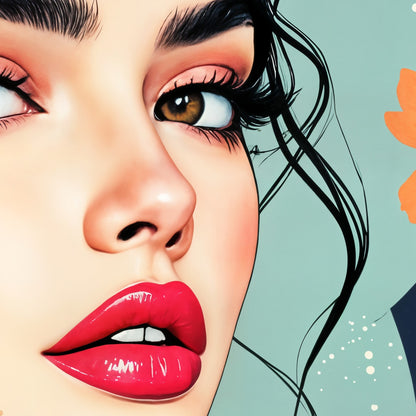 Uitsnede 2 — Silk skin, lacquer mouth
