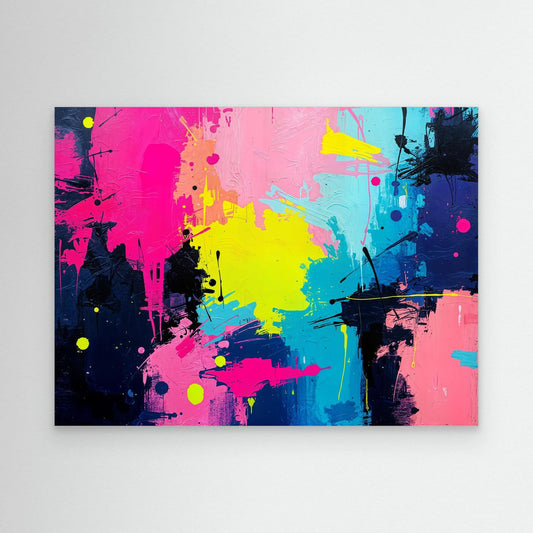 The night paint spilled